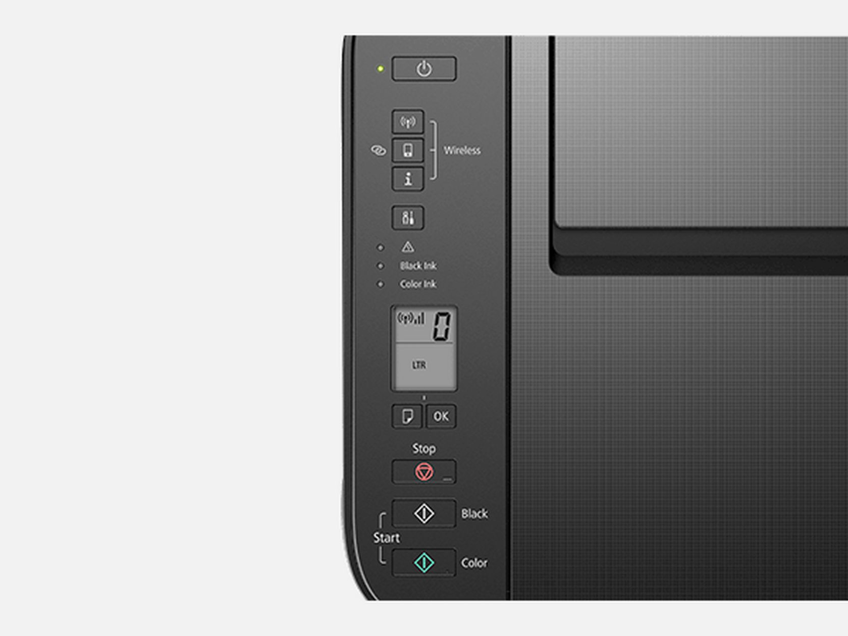 Canon pixma ts3350 top